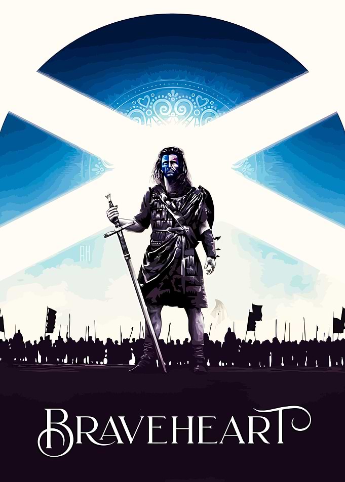 Braveheart Movie Poster Art