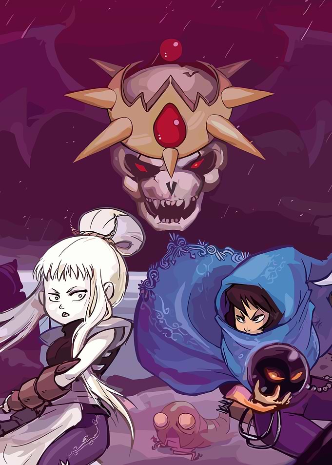 Game Fantasy Battle Scene