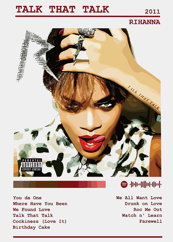 Rihanna - Talk That Talk Album Cover