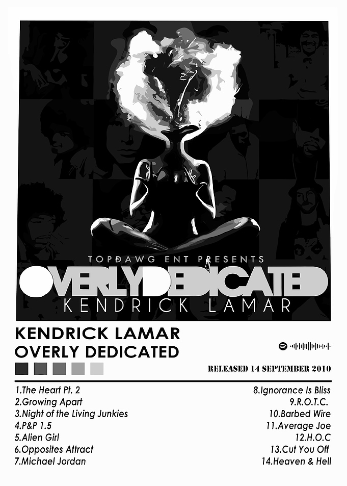Kendrick Lamar - Overly Dedicated Album