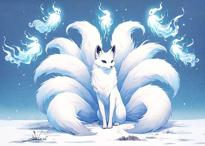 Nine-tailed Fox Spirits Animal