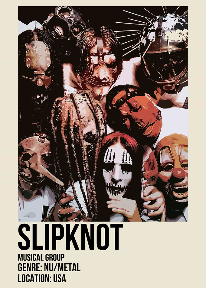 Slipknot Band Poster