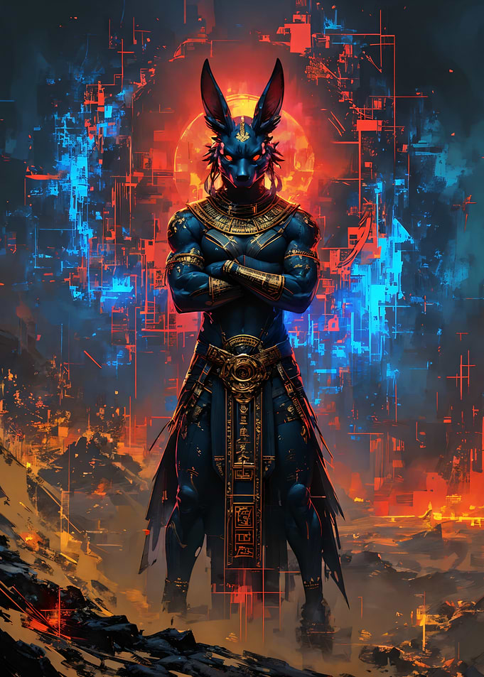 Anubis Digital Art