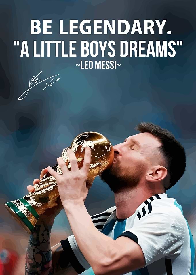 Leo Messi World Cup Victory