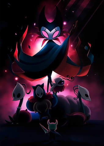 Hollow Knight Grimm Troupe Illustration