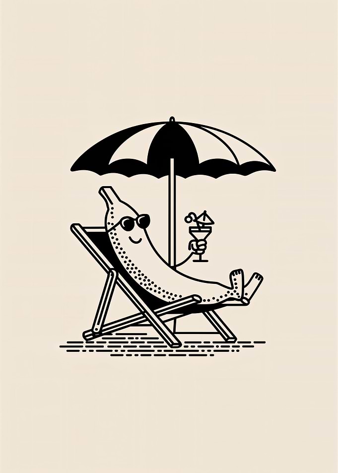Banana on Vacation