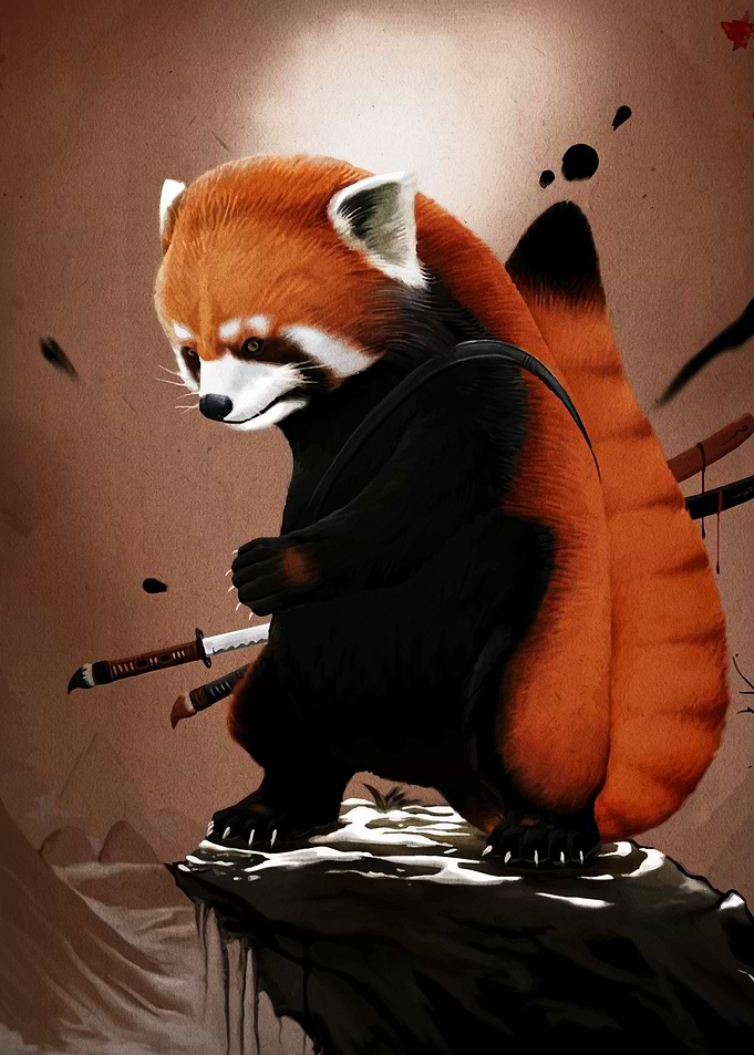 Red Panda Samurai