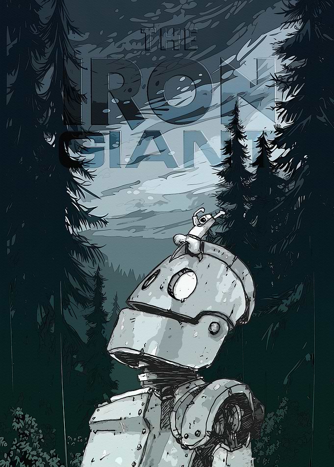 The Iron Giant in the Forest