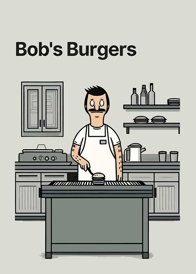Bob's Burgers Illustration