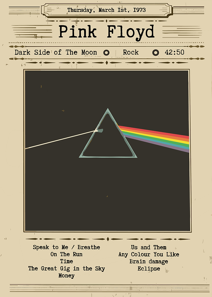 Pink Floyd - Dark Side of the Moon