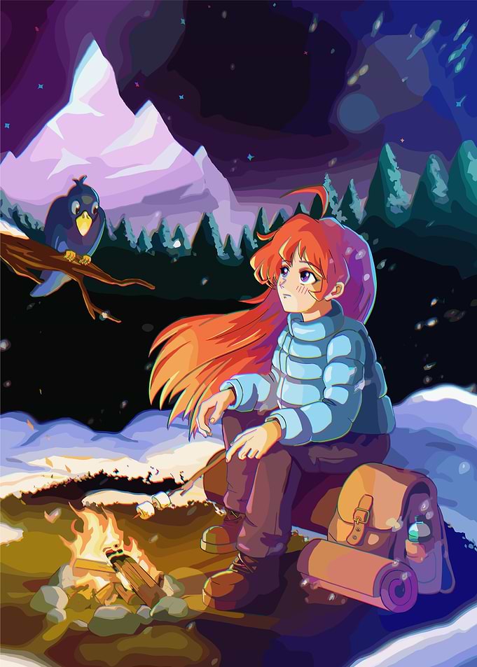 Campfire Scene