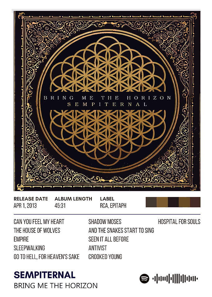 sempiternal Bring Me The Horizon - Sempiternal