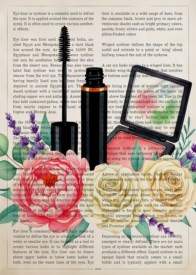 Eyeliner and Makeup Still Life