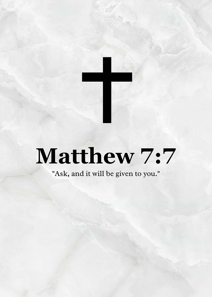Matthew 7:7 Bible Verse