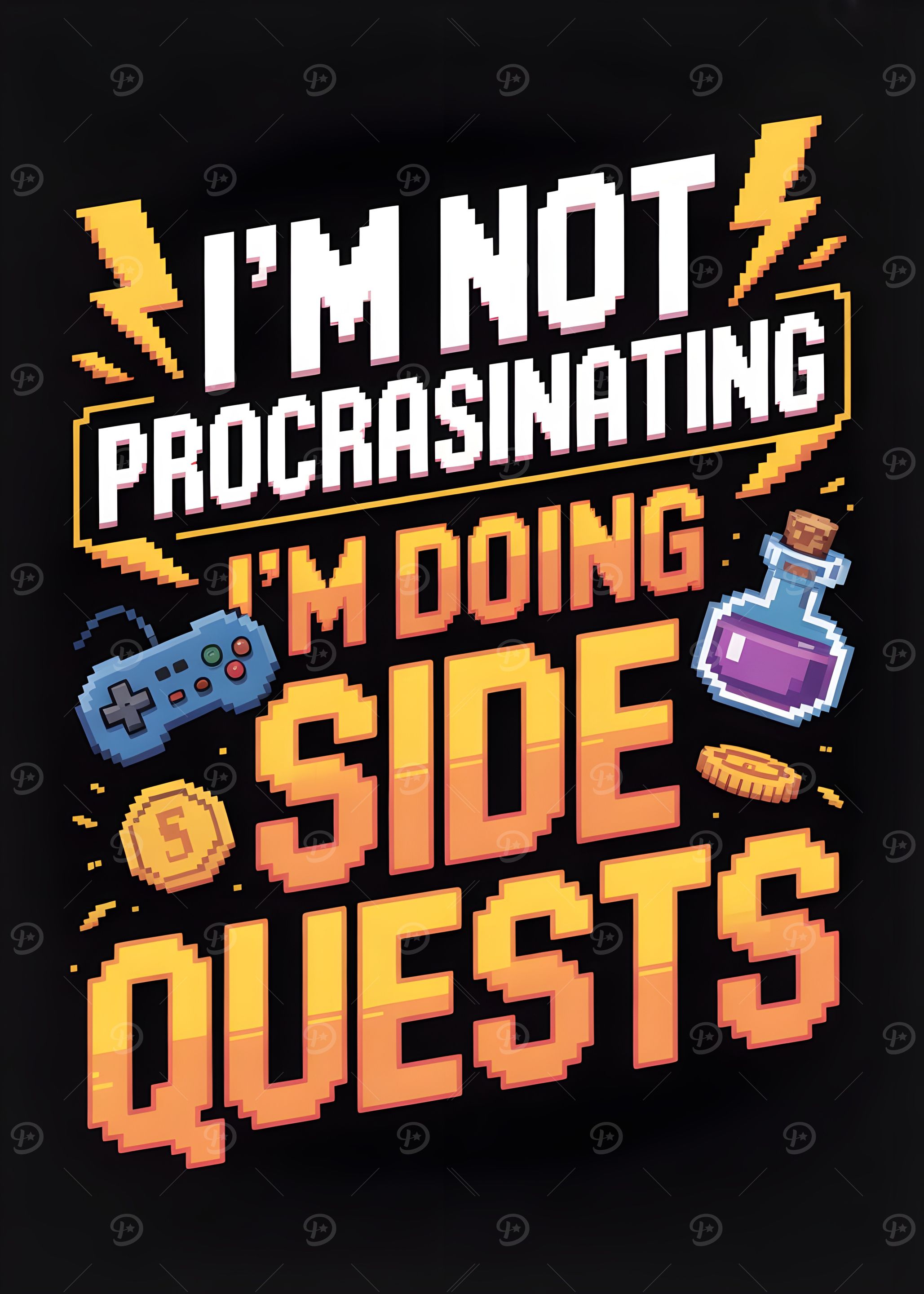 I'm Not Procrastinating, Side Quests