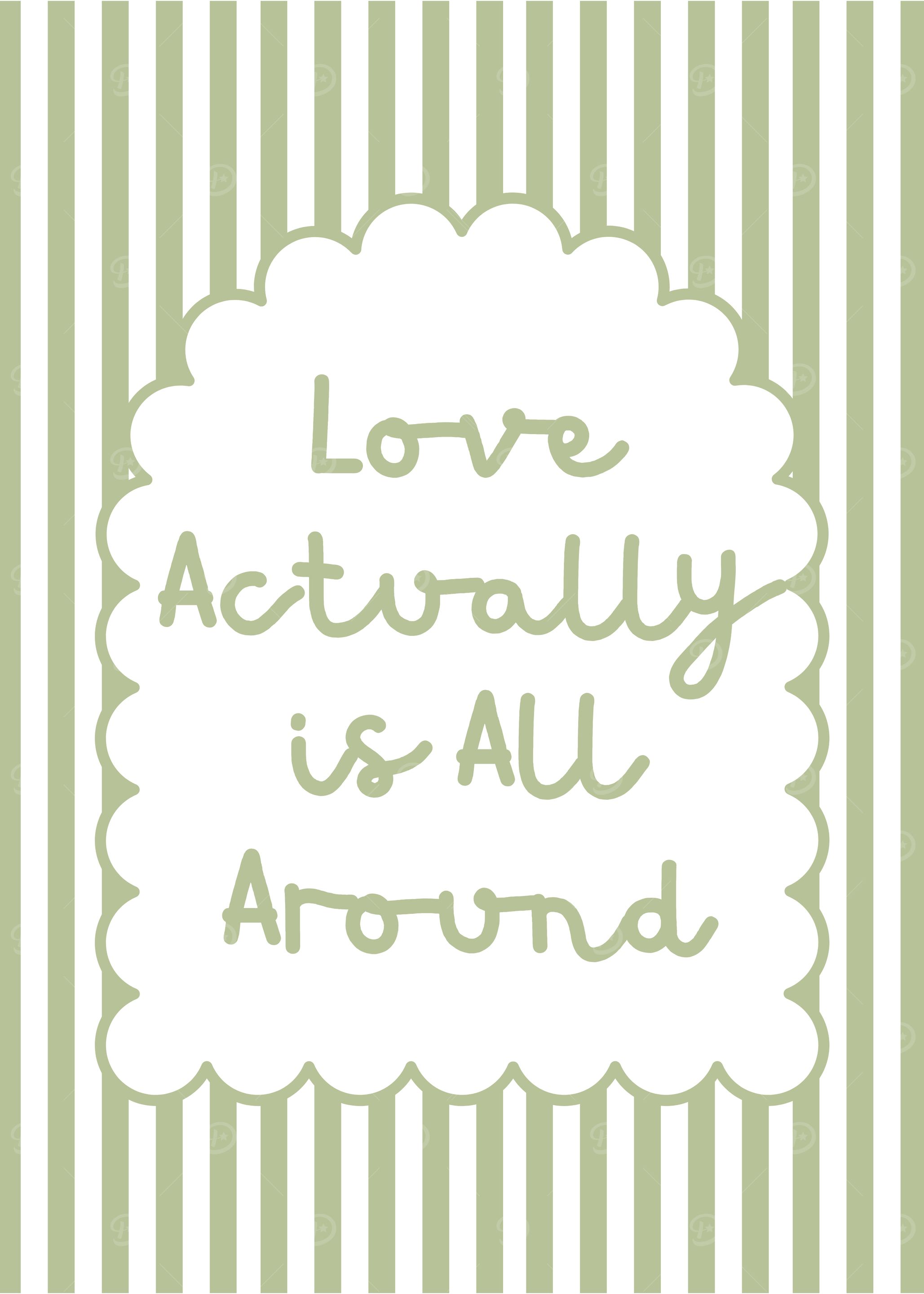 Love Actually is All Around