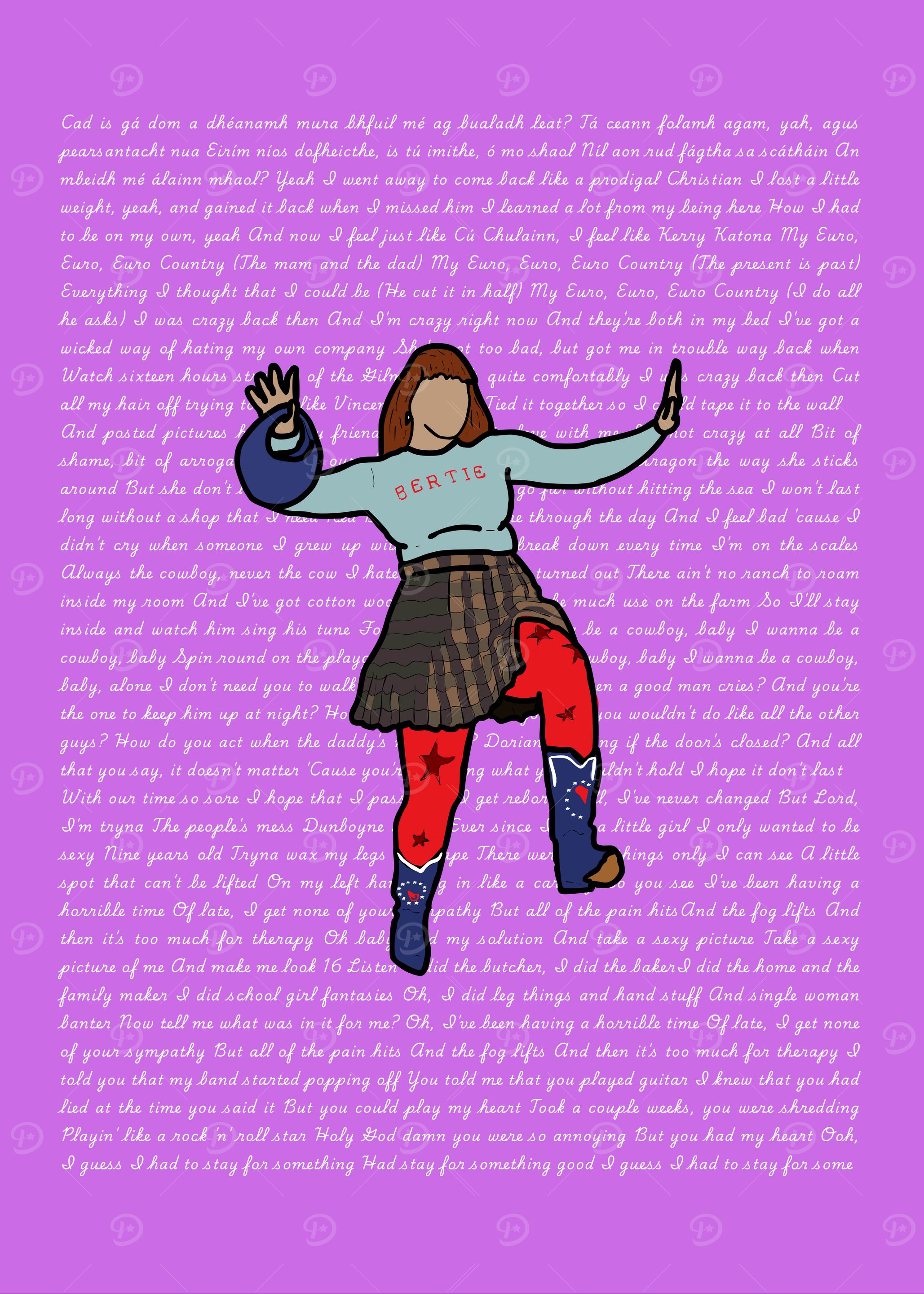 CMAT Lyrics Portrait