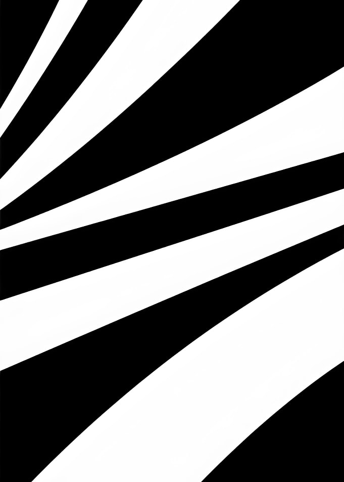Abstract Black and White Rays