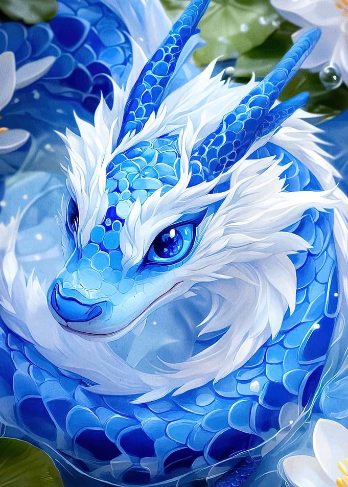 Dragon Flowers Animal