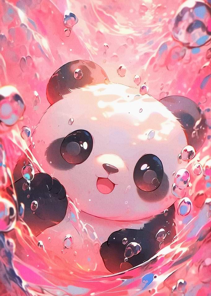 Cute Panda Animal