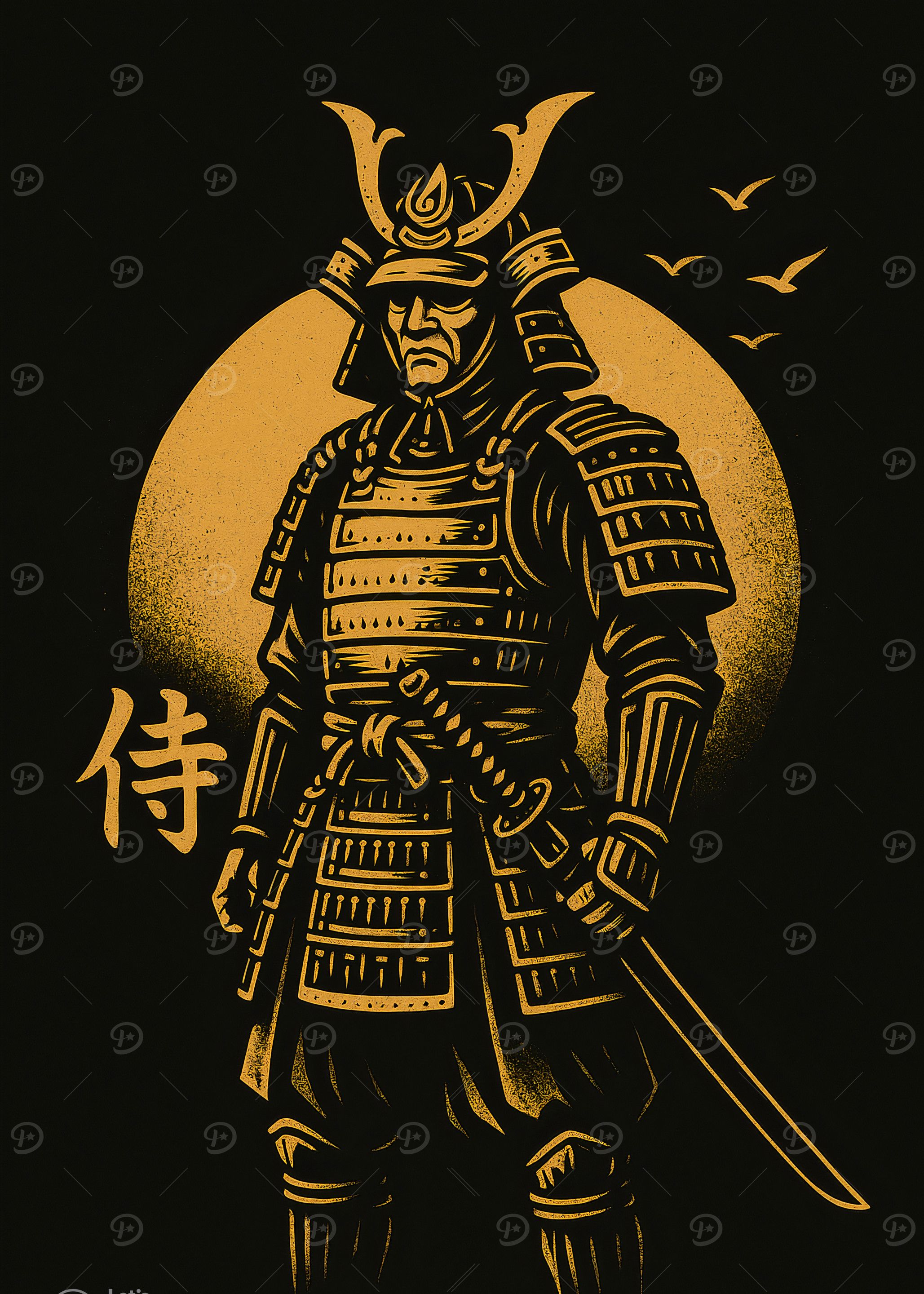 Golden Samurai Shogun