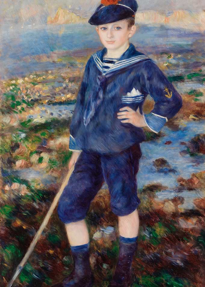 Boy in Sailor Suit by Renoir