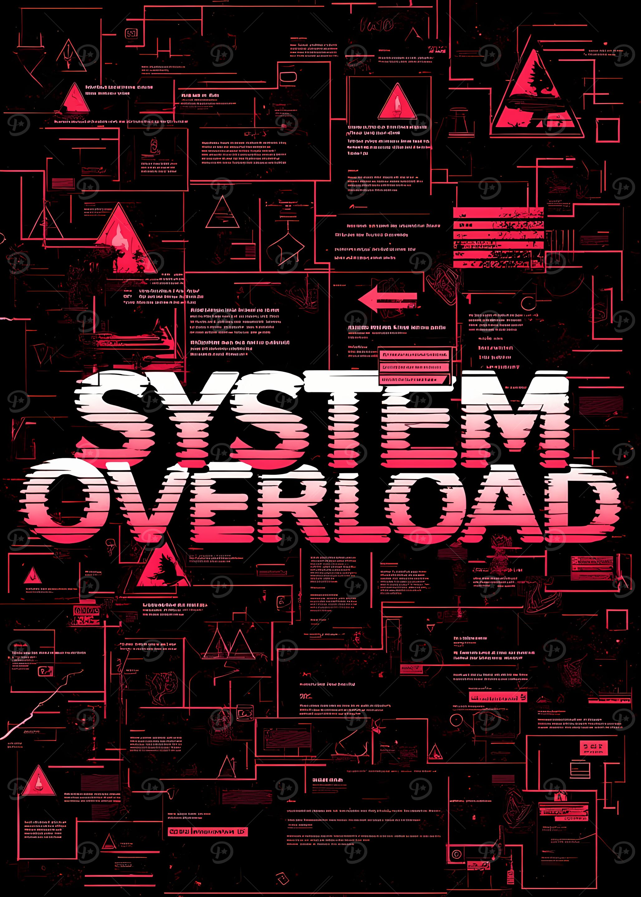 System Overload Digital Art