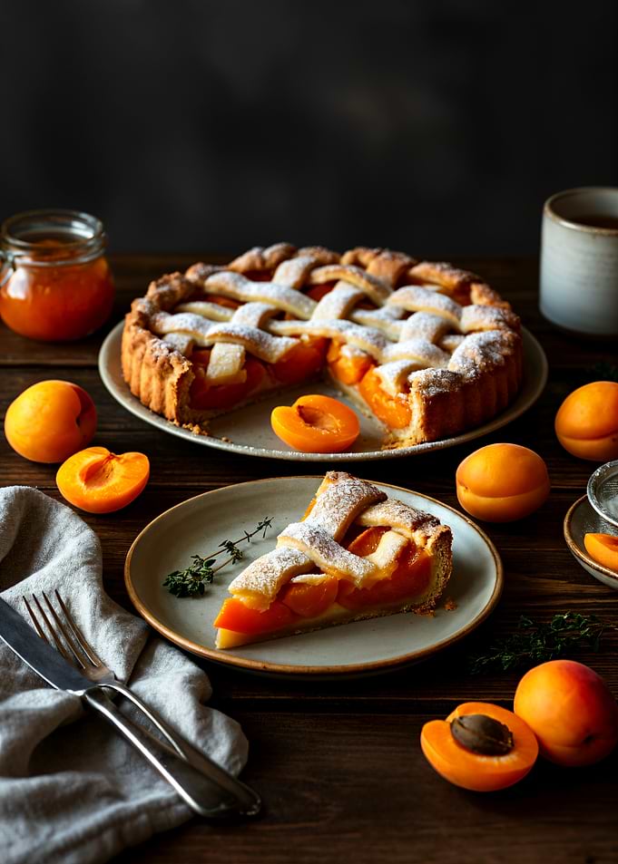 Apricot Pie Still Life