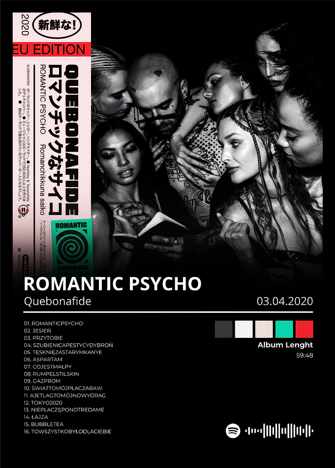 Quebonafide - Romantic Psycho Album Cover