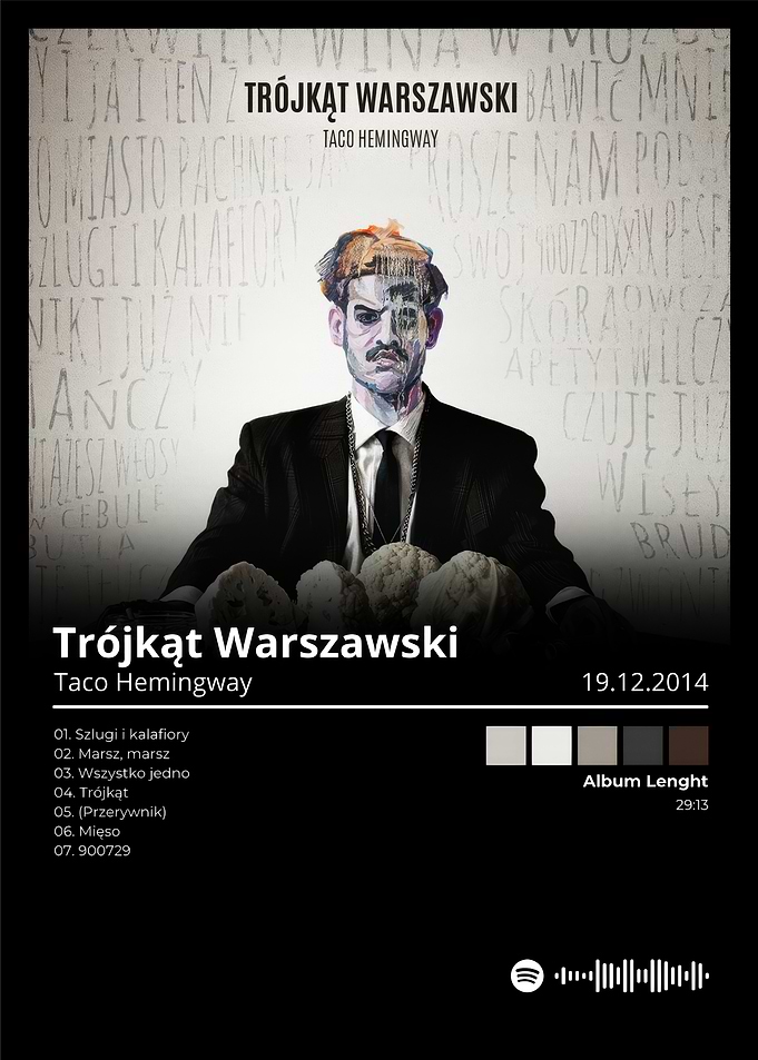 Trójkąt Warszawski Album Cover Art