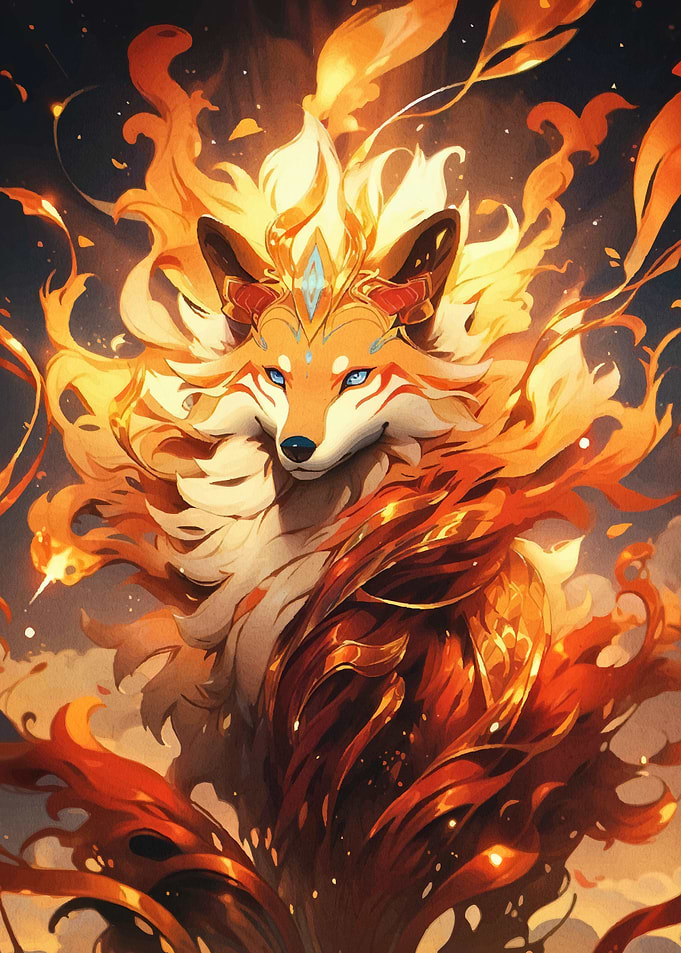 Fiery Fox Spirit Animal