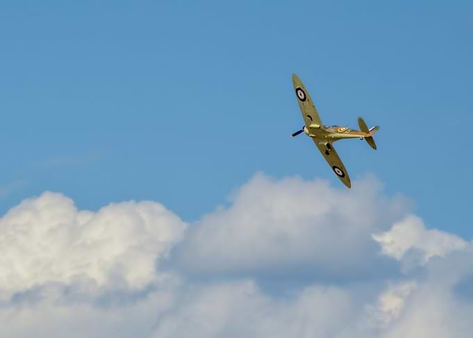 Spitfire in story