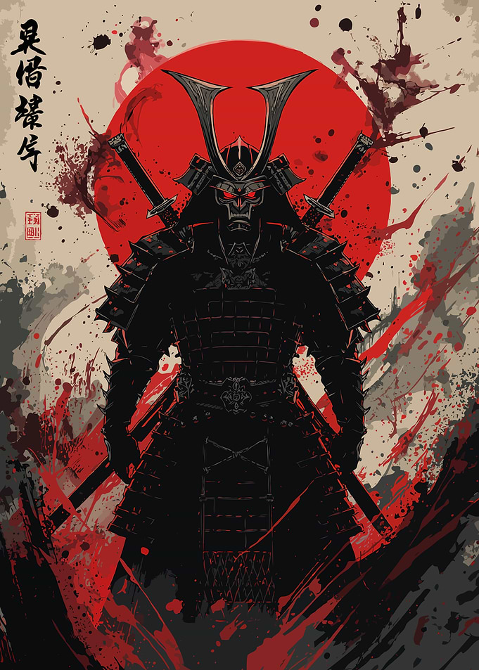 Samurai Warrior in last fight