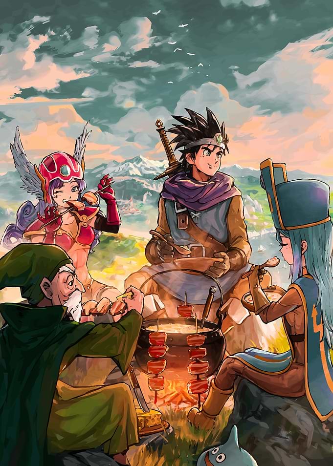 Dragon Quest Group Meal