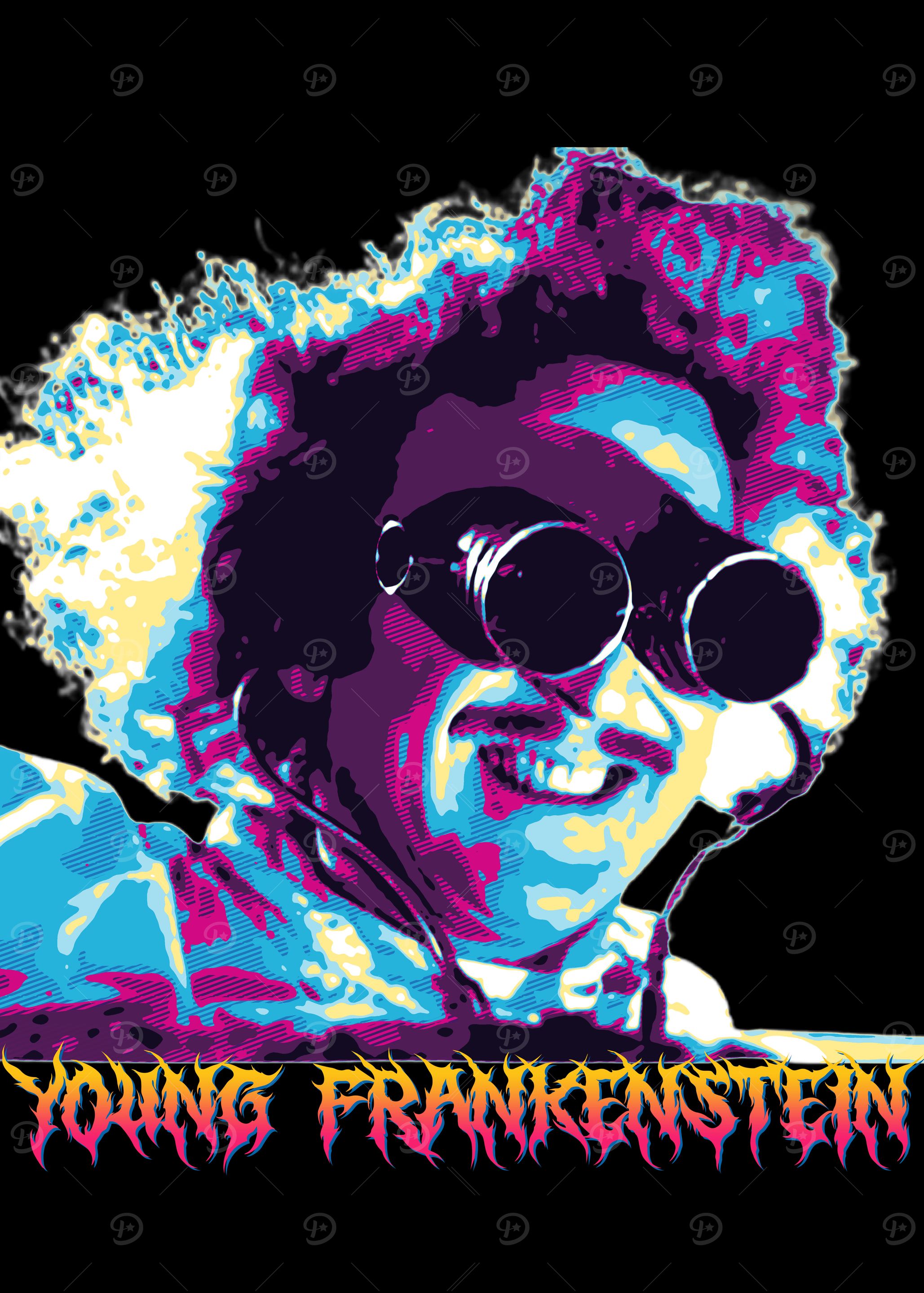 Young Frankenstein Movie Poster Art