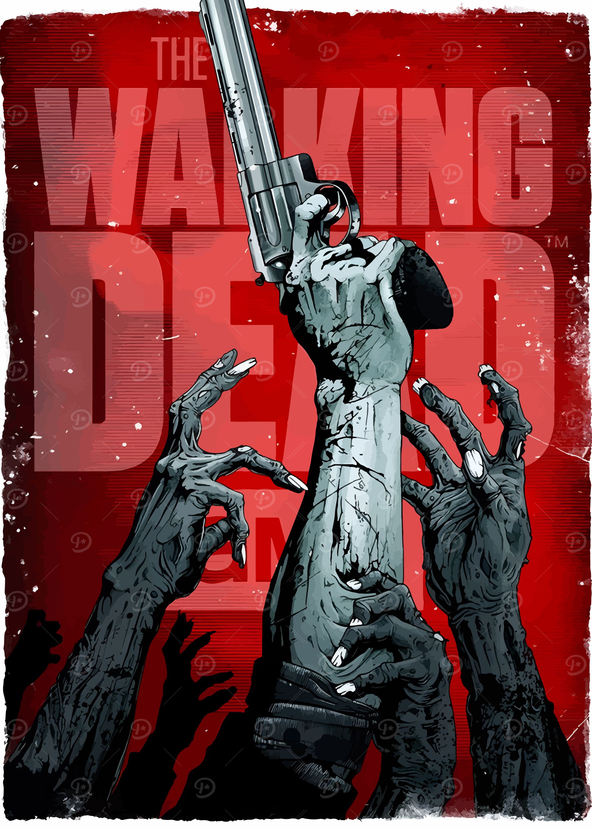 The Walking Dead Graphic Art