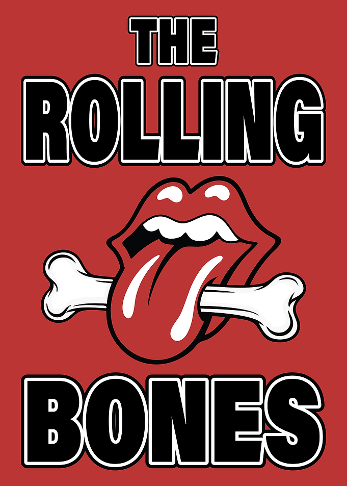 The Rolling Bones Tongue and Bone