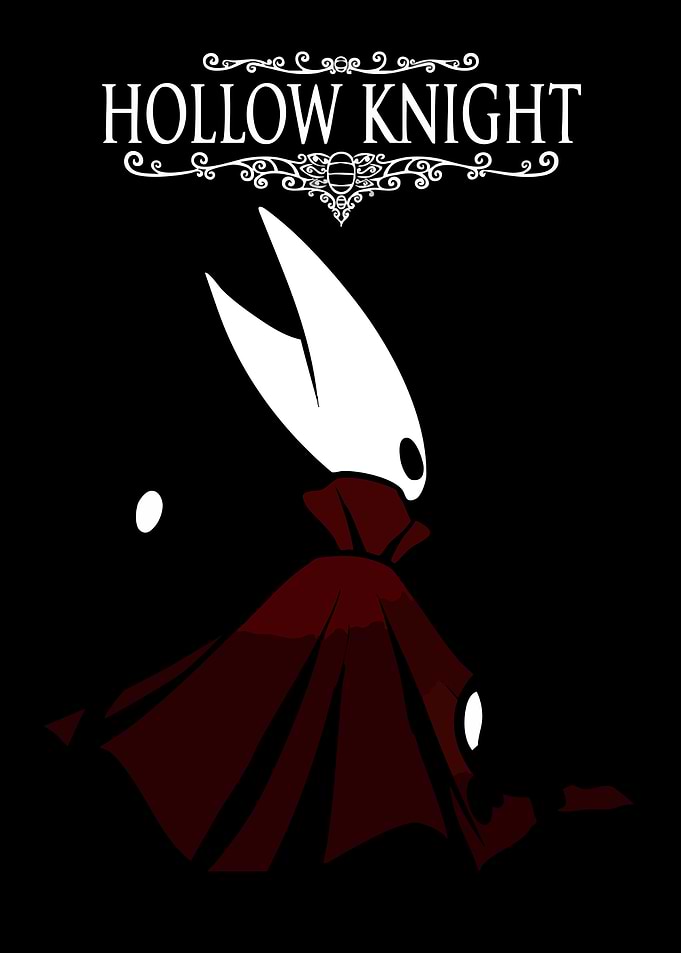 Hollow Knight Minimalist Art