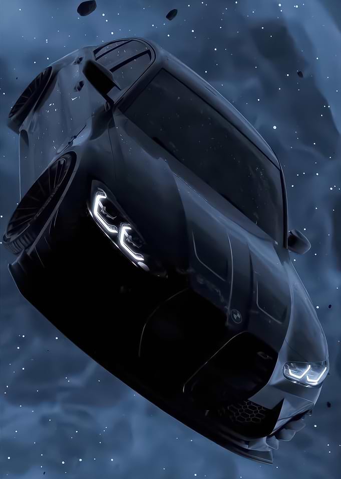 BMW M4 in Space