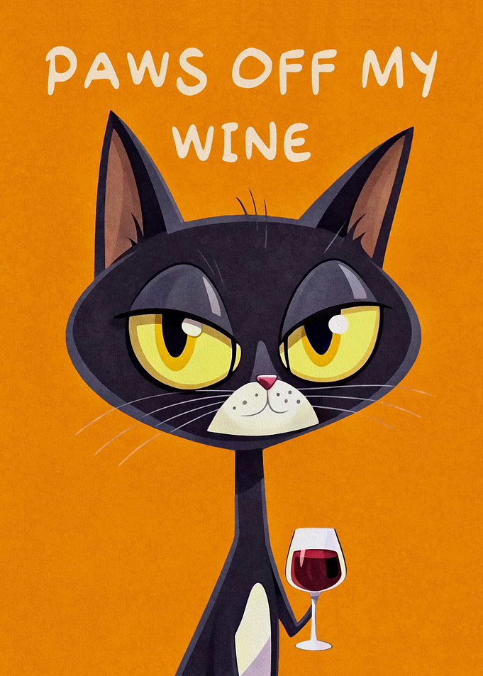 Paws Off My Wine - Grumpy Cat