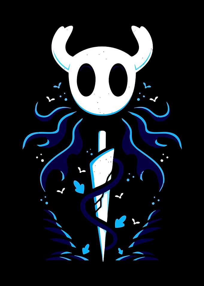Hollow Knight Minimalist Art