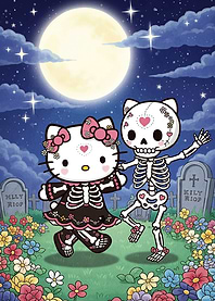 Bear Cute Dia de los Muertos