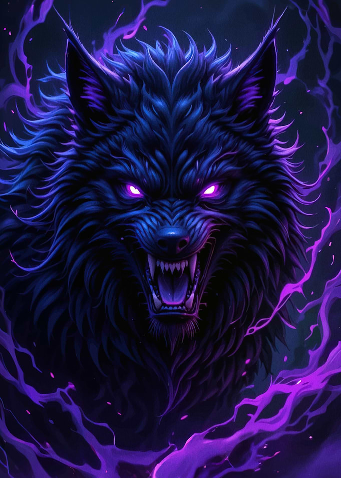Fierce Wolf Energy Animal