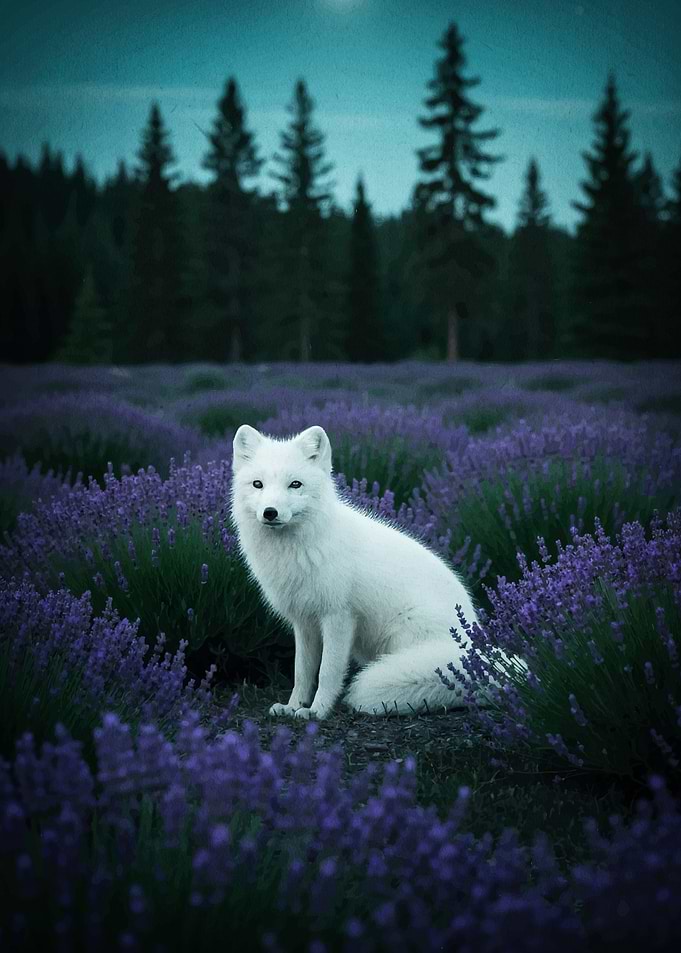Fox Lavender Field