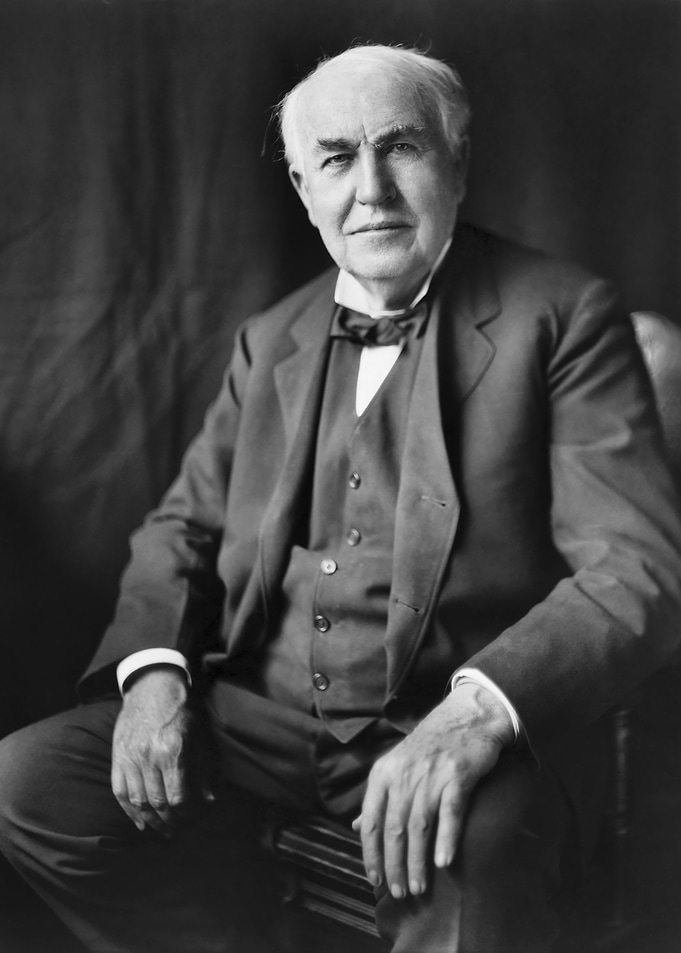 Thomas Edison Portrait