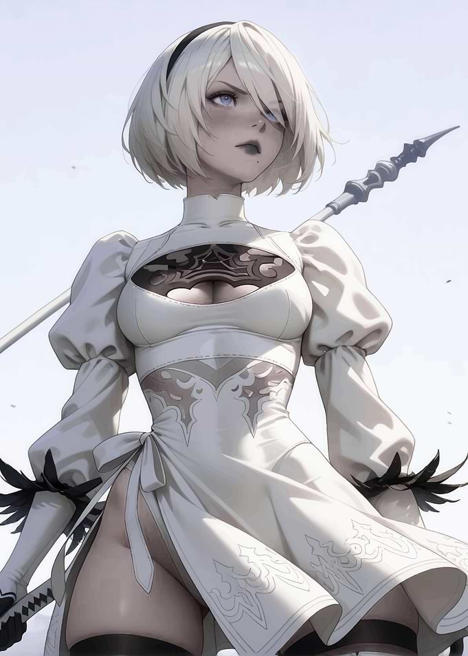 2B from Nier Automata