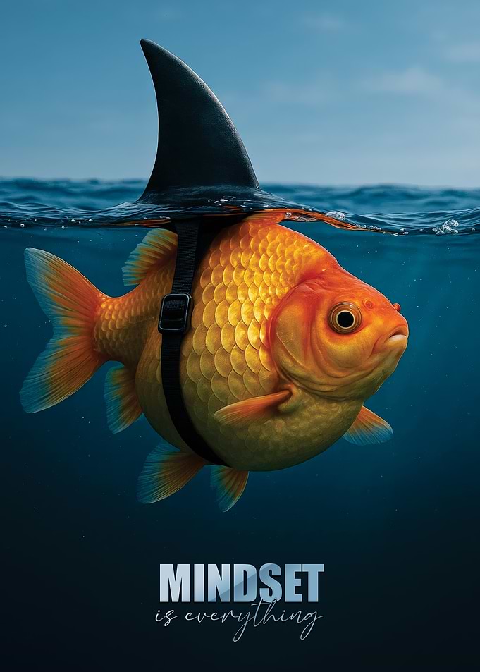 Goldfish with Shark Fin: Mindset