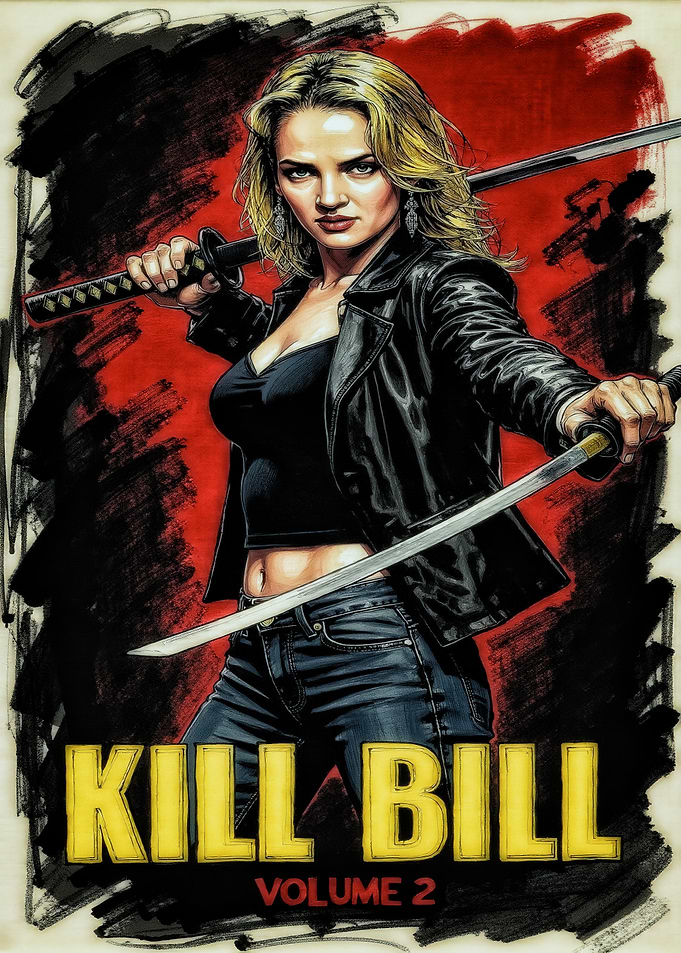 Kill Bill Volume 2 Poster Art