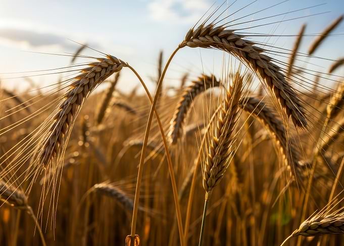 Golden Wheat Field at Sunset