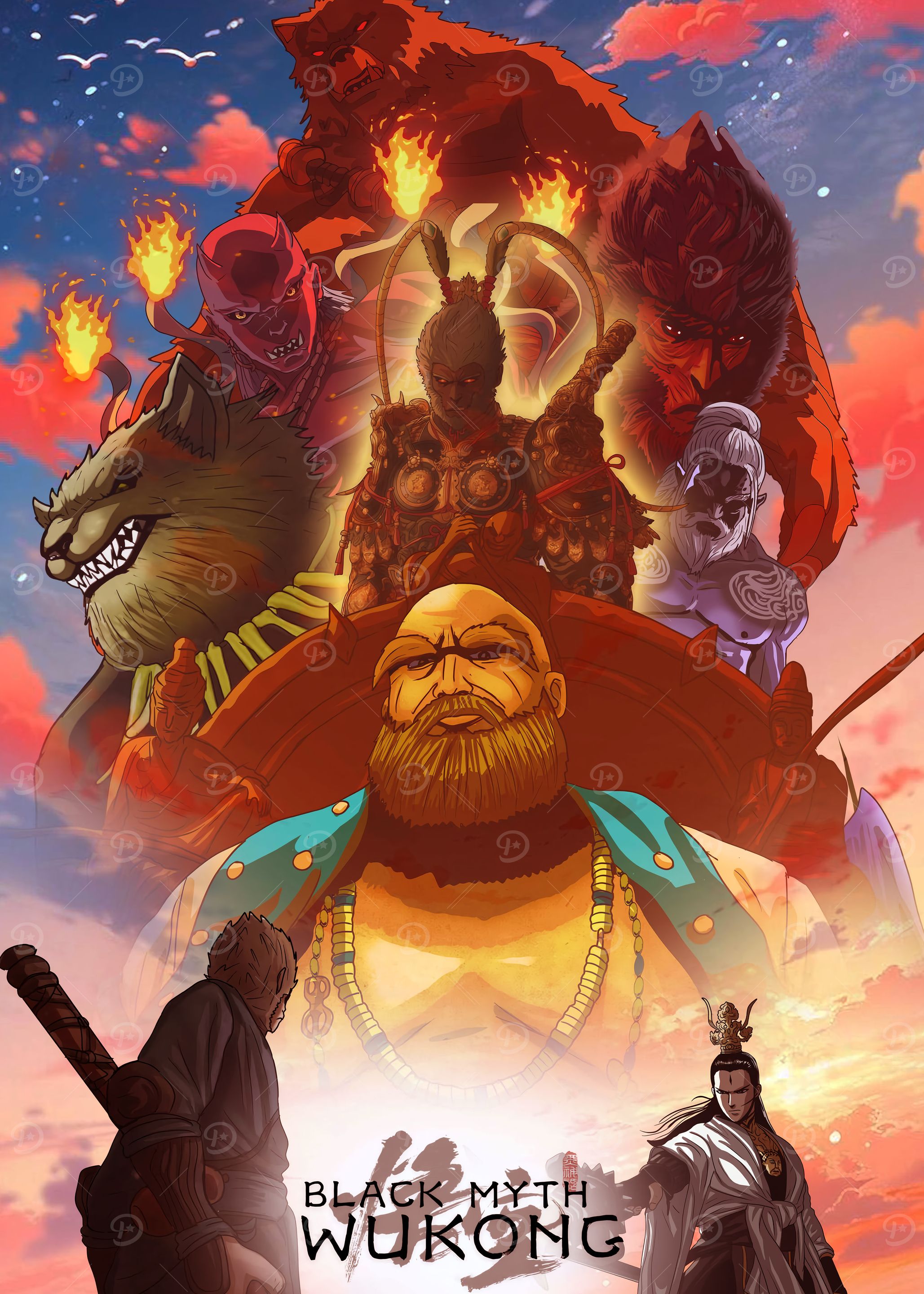 Black Myth: Wukong Illustration